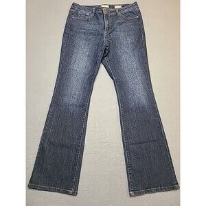 Vintage Nine West Womens Jeans 12 Boho Bootcut‎ Indigo